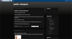Desktop Screenshot of petervasquez.blogspot.com