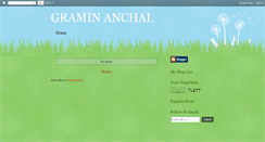 Desktop Screenshot of graminanchal.blogspot.com