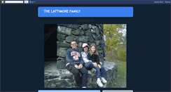 Desktop Screenshot of lattimorefamily.blogspot.com