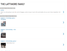 Tablet Screenshot of lattimorefamily.blogspot.com