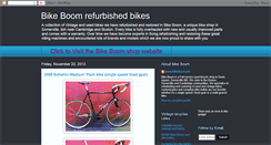 Desktop Screenshot of bike-boom.blogspot.com