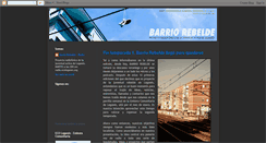 Desktop Screenshot of barriorebelderadio.blogspot.com