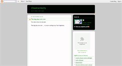 Desktop Screenshot of cheekiermesly.blogspot.com