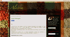 Desktop Screenshot of alecrim-blog.blogspot.com