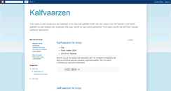 Desktop Screenshot of kalfvaars.blogspot.com