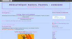 Desktop Screenshot of mediatheque-marcelpagnol.blogspot.com