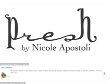 Tablet Screenshot of preshbynicoleapostoli.blogspot.com