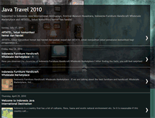Tablet Screenshot of javatravel2010.blogspot.com