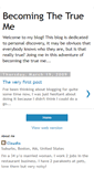 Mobile Screenshot of becomingthetrueme.blogspot.com