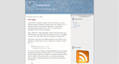 Desktop Screenshot of codingrants.blogspot.com