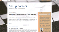 Desktop Screenshot of gossip-rumors.blogspot.com