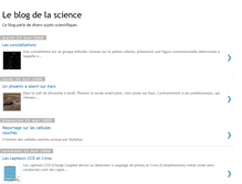 Tablet Screenshot of leblogdelascience.blogspot.com