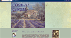 Desktop Screenshot of cosedicinzia.blogspot.com