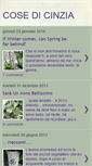 Mobile Screenshot of cosedicinzia.blogspot.com