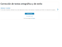 Tablet Screenshot of elcorrector.blogspot.com