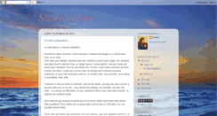 Desktop Screenshot of diariodesheila.blogspot.com