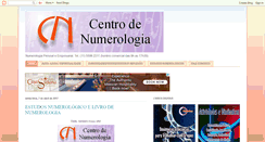 Desktop Screenshot of centrodenumerologia.blogspot.com