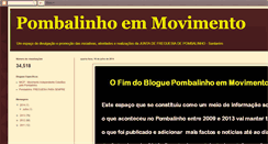 Desktop Screenshot of pombalinhoemmovimento.blogspot.com