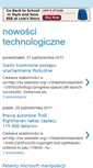 Mobile Screenshot of nowosci-technologiczne.blogspot.com