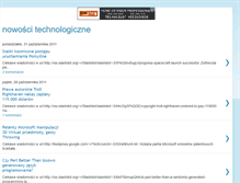 Tablet Screenshot of nowosci-technologiczne.blogspot.com