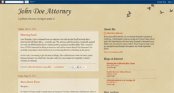 Desktop Screenshot of jdattorney.blogspot.com