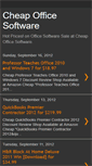 Mobile Screenshot of cheapofficesoftware.blogspot.com