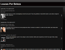 Tablet Screenshot of loukasporbeleza2011.blogspot.com