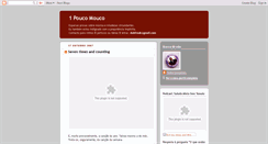 Desktop Screenshot of 1poucomouco.blogspot.com