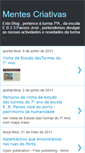 Mobile Screenshot of mentescriativas7a.blogspot.com
