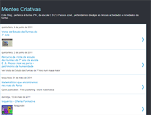 Tablet Screenshot of mentescriativas7a.blogspot.com