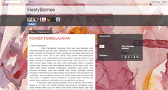 Desktop Screenshot of hestyborneo.blogspot.com