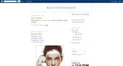 Desktop Screenshot of beautyfetishist.blogspot.com