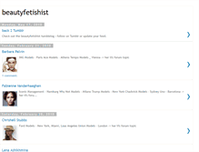 Tablet Screenshot of beautyfetishist.blogspot.com