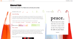 Desktop Screenshot of ethereal-style.blogspot.com