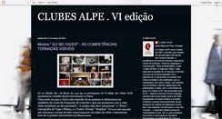 Desktop Screenshot of clubesalpe.blogspot.com