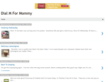 Tablet Screenshot of dialmformommy.blogspot.com