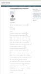 Mobile Screenshot of gchords.blogspot.com