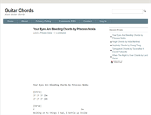 Tablet Screenshot of gchords.blogspot.com