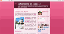 Desktop Screenshot of fetichismoenlospies.blogspot.com