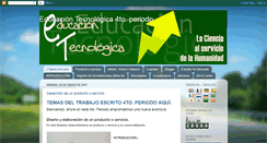 Desktop Screenshot of educacion-tecno4to.blogspot.com