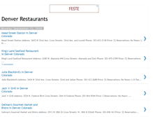 Tablet Screenshot of denverrestaurants123.blogspot.com