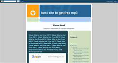 Desktop Screenshot of masterfreemp3.blogspot.com