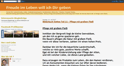 Desktop Screenshot of freude-im-leben.blogspot.com