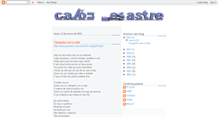 Desktop Screenshot of cajon-desastre.blogspot.com