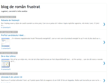 Tablet Screenshot of blogderomanfrustrat.blogspot.com