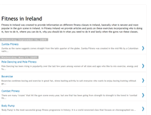 Tablet Screenshot of fitness-in-ireland.blogspot.com