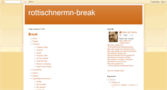 Desktop Screenshot of break-roberttischnermn.blogspot.com
