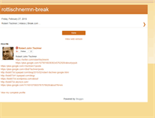 Tablet Screenshot of break-roberttischnermn.blogspot.com