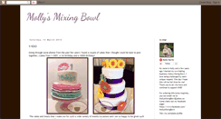 Desktop Screenshot of mollysmixingbowl.blogspot.com