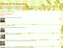Tablet Screenshot of oficinasdatiafernanda.blogspot.com